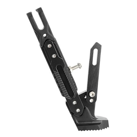 Universal Motorcykel Sidestøtte Justerbar Fodstøtte Parkeringsben Støtte