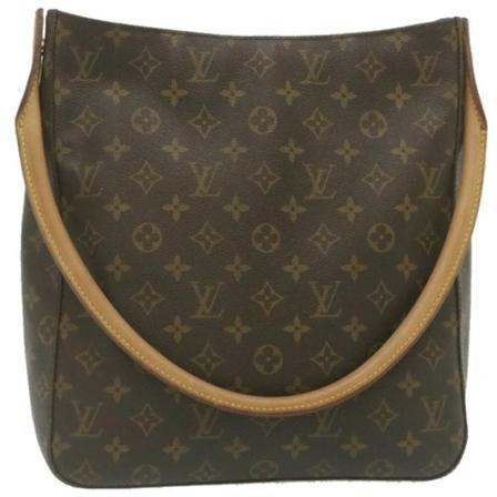 Louis Vuitton Vintage, Pre-owned Shoulder Bags Bruin, Dames, Maat:ONE Size,Canvas