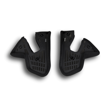 Kinnpolstring Klim F3 Svart 10 mm