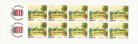 Monaco 1992 - YT C8 (10x 1833) - Postfrisk hæfte