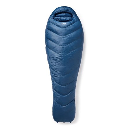 Rab Neutrino 400 Extra Long Left Zip Unisex down sleeping bags Blue LZ