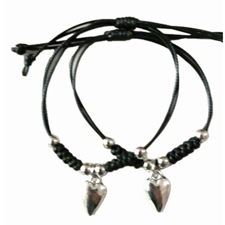 Best Friends Armbånd, Hjerter - Tinka