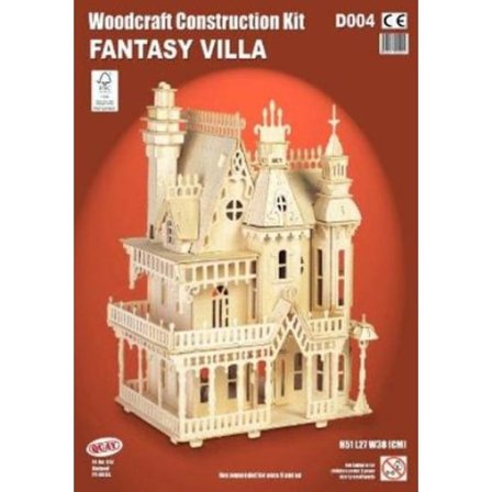 Trämodell Fantasy Villa (herrgård)