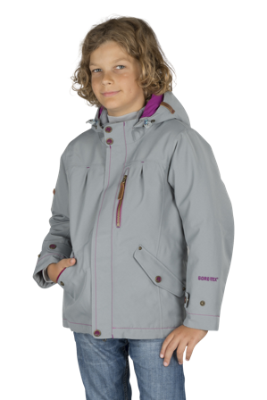 Jas Kinderen Klim Aria Grijs S