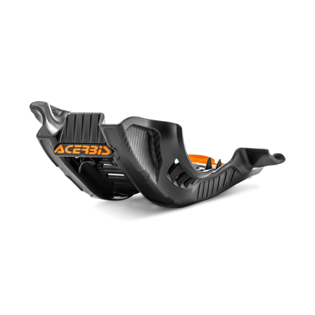 Piastra Paramotore Acerbis Nero-Arancio - Gas Gas MC 250F 2021-2022