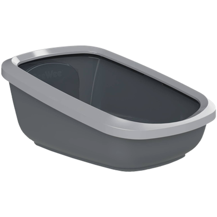PeeWee - EcoGranda Grå 67 x 49 x 28 cm - Katt - Kattedo & kattetoalett - Kattedo & kattetoalett uten tak - ZOO.no