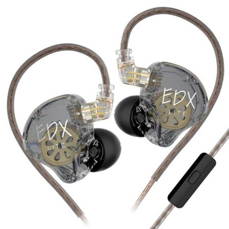 Musikhörlurar Gaming Headset Super Linear Dynamic Driver för EDX Lite In Ear Monitor 3.5mm Plugg