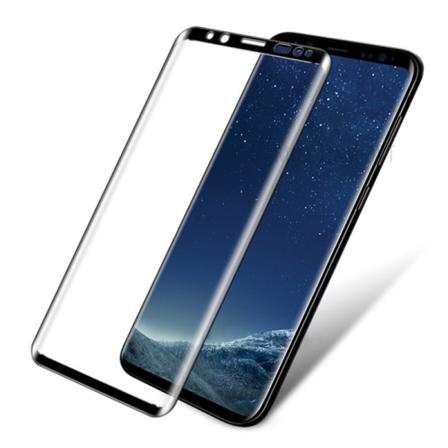 Skjermbeskytter Samsung Galaxy S9 - Full Deksel Glass Svart Transparent
