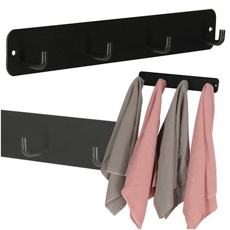 Handdukshängare / Badrumskrok - 4 platser