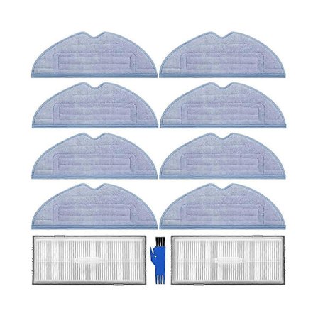 Tilbehørssæt til S8/S7/S8+/S7 MaxV Ultra/S7 Pro Ultra, reservedele robotstøvsuger tilbehør