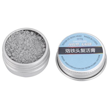 6g Lödkolvsspetsrengöringspasta för borttagning av oxid och återställning av lödhuvud