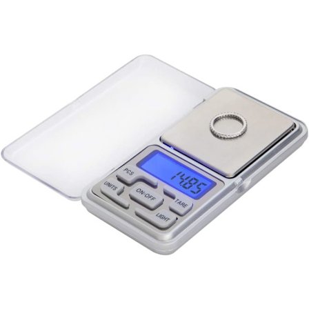 Vektvekt, Mini Digital Smykkevekt. Tare Full Kapasitet, og