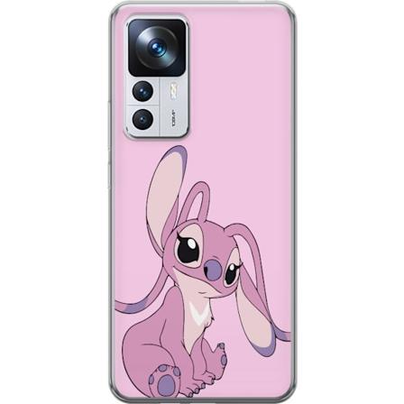 Xiaomi 12T Pro Gennemsigtig cover Stitch lyserød