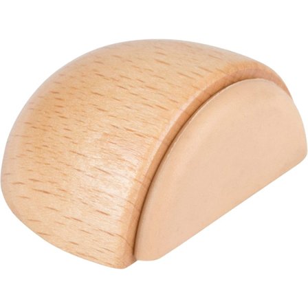 Dörrstopp set om 6 - Trä självhäftande dörrstopp för golv och