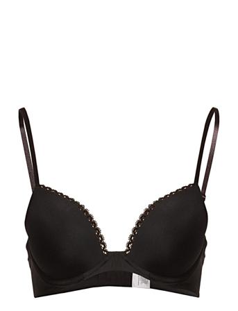 Customized Lift Lingerie Bras & Tops Push Up Bras Svart Calvin Klein