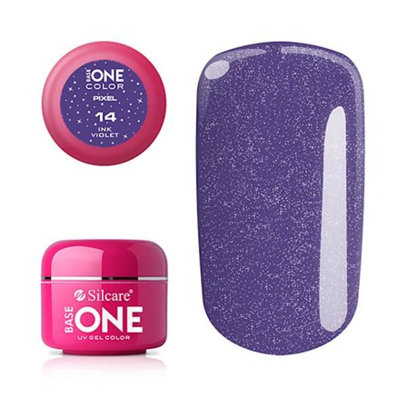 Base One - UV Gel - Pixel - Ink Violet - 14 - 5 gram