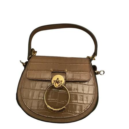 Chloé Pre-owned Pre-owned Canvas skuldertasker Brun, Dame Vintage Tasker, Størrelse: ONE Size
