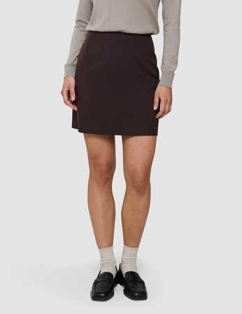 Shaping New Tomorrow - Dam - Essential Short Skirt - Espresso - Storlek 40