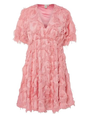 Yaspazylla 2/4 Dress - Show Pink YAS
