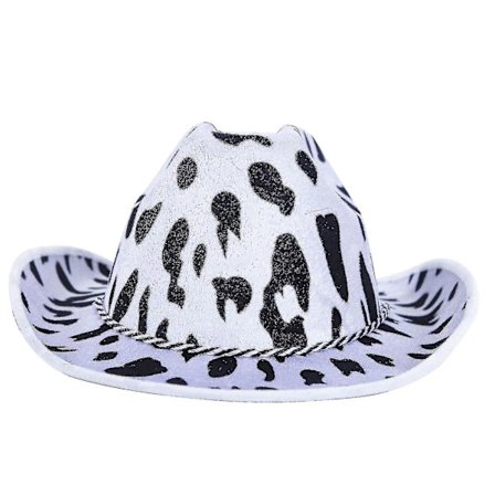 Cowboy-hatter, vestlige cowgirl-hatt, bandana, briller, unisex cowboy-hatt, bursdagskostyme, cosplay-kjole, festtilbehør (FMY)