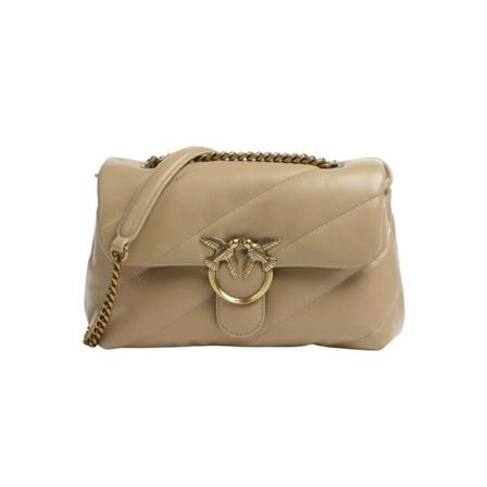 Pinko, Shoulder Bags Beżowy, Kobieta, Rozmiar: ONE Size