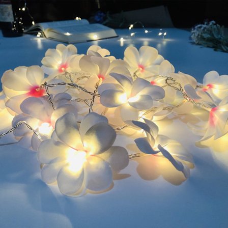 3M 20 LED Blomster ljusslinga, batteridriven