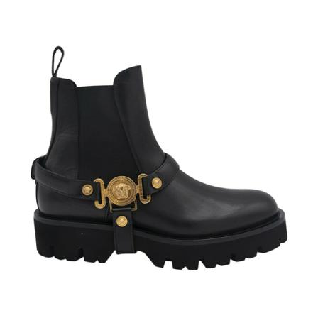 Versace - Stövlar - Svart - Dam - Storlek: 41 Eu, Dam, Storlek: 41 EU