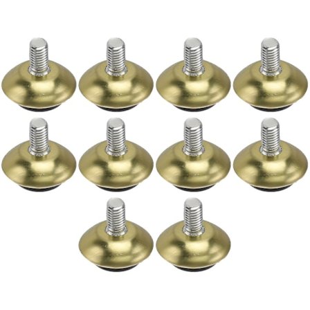 10 stk Møbelfødder M6 Justerbare M6 Møbelfødder M6 Møbeludligningsben Til Butiksstol