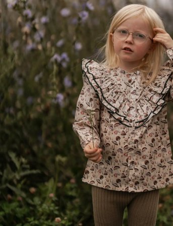 Hanevild Mushroom Shirt - Beige - 110