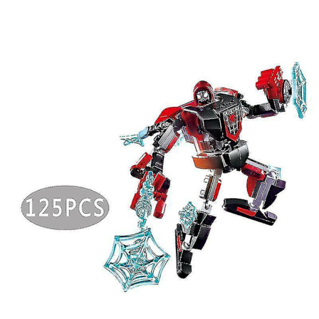 12cm Disney Avengers Spide Man Myers Assembled Building Block Toys