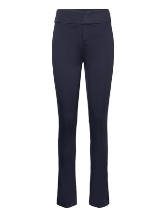 Rosemunde Trousers W/ Slit - Navy - 38
