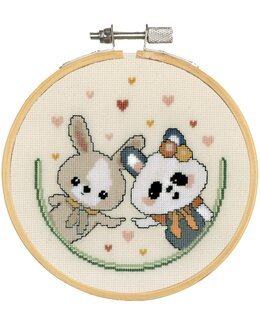 Broderikit Flexitavla Panda