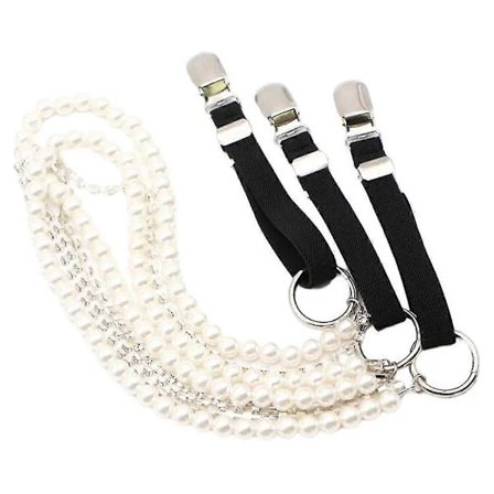 Punk Stil Seler Kvinder Y-form Metalklemmer Justerbar Perlerem