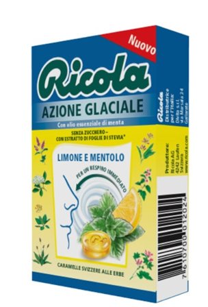 Ricola Azione Glaciale Limone E Mentolo 50g