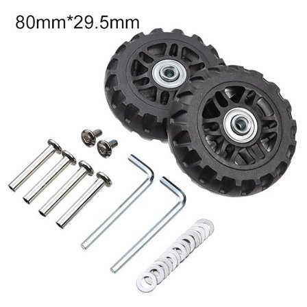 2 Stk Udskift hjul Rejsebagage Hjul 80MM*29,5MM