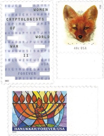 USA - Tre særmærker - Postfrisk sæt 3v