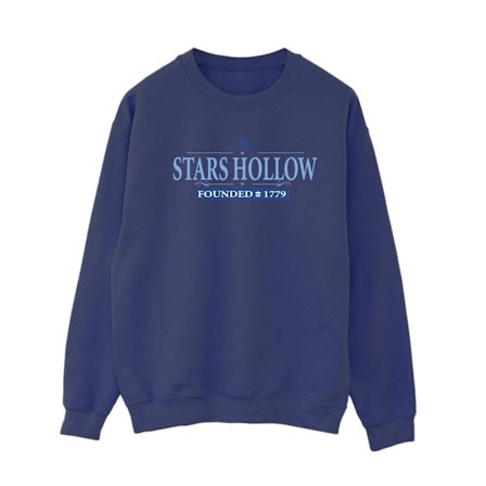 Gilmore Girls Dam/Dam Stars Hollow Sweatshirt 3XL Marinblå
