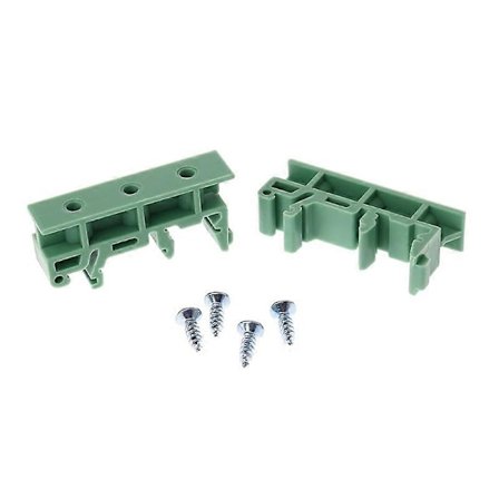 PCB 35mm DIN-skena Monteringsadapter Kretskortshållare Bärarclips