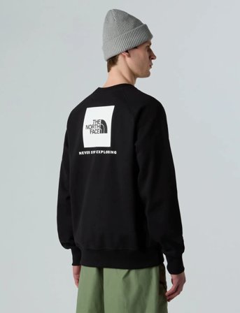 The North Face M Raglan Box Nse Regular Crew - Black - L