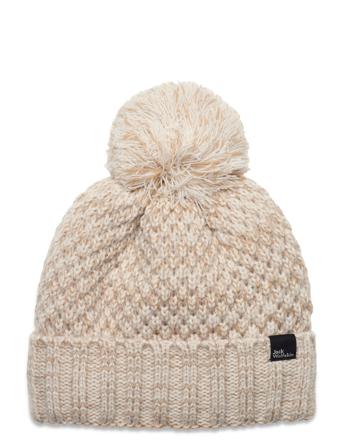 Highloft Knit Cap F Accessories Headwear Beanies Beige Jack Wolfskin