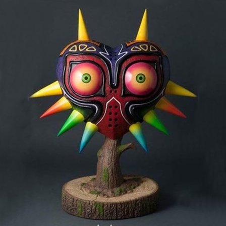 First 4 Figures The Legend of Zelda Majora's Mask LED-jalustalla