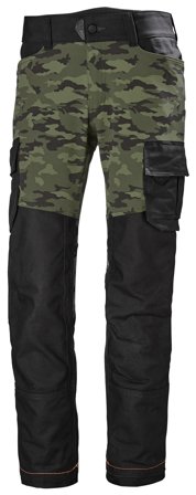 Helly Hansen Workwear Chelsea Evolution 77445_481 Arbeidsbukse kamuflasje/svart Kamuflasje/Svart, Klær