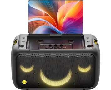 Ikarao Break X1 - Karaokemaskin med inbyggd skärm & två mikrofoner