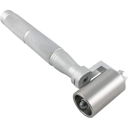 Håndtrykkrull, Flat Sømløs Rull i Rustfritt Stål for Tapet DXGHC