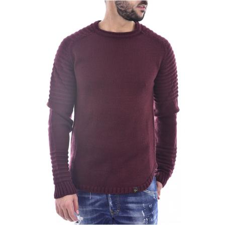 Goldenim paris, Pull ajusté Czerwony, Mężczyzna, Rozmiar: L