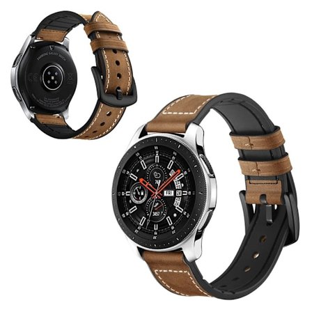 Samsung Galaxy Watch (46mm) læder Læder Urrem - Brun