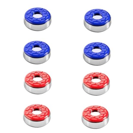 8x Shuffleboard Pucks Sæt, 58mm Shuffleboard Udstyr Udskiftninger Shuffleboard Bord Pucks Shuffleboard Tilbehør - Perfekt
