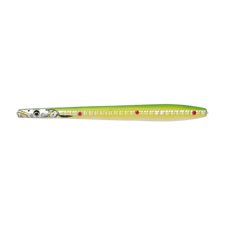 Savage Gear Line Thru Sandeel Nail 12cm 26g Fluo Green
