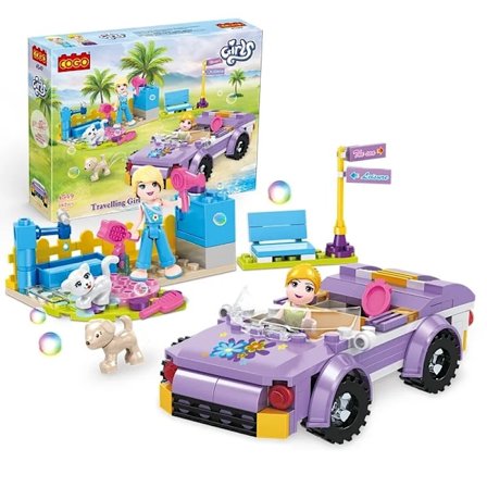 Byggklossar Travelling Gril . 182 Delar . Fr 6år+