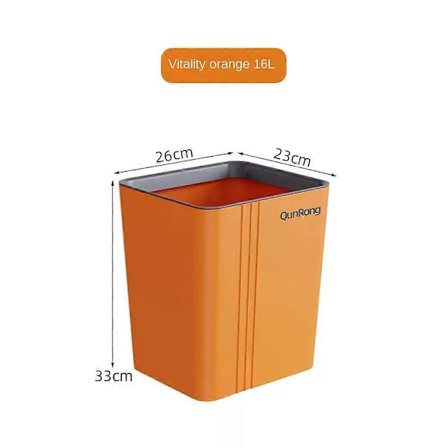 Soptunna för kök, badrum och toalett, för badrumsskåpsdörr, stor kapacitet, modern minimalistisk enkel hushållsrengöringsverktyg